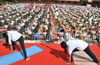 71,000 students from twin districts set new Guinness world record in Yoga
